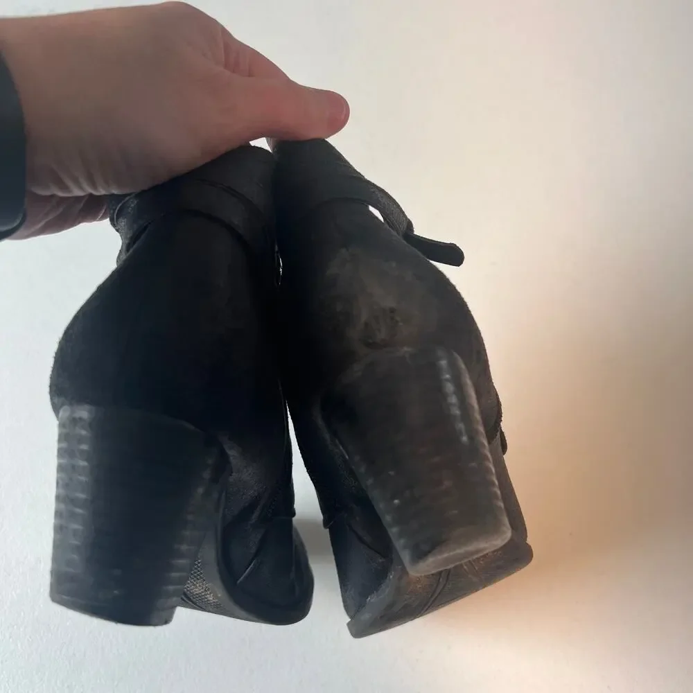 Baretraps Black Boots Booties Size 8.5 Women's